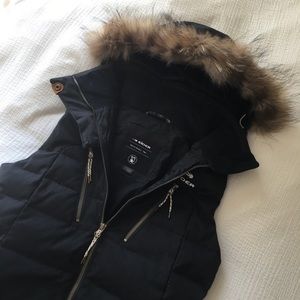 ❌ SOLD ❌ Eider Shibuya Vest with Real Fur Trim